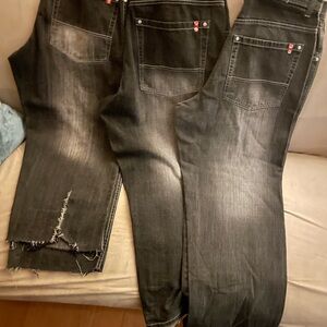 Men's Black Jeans Brand Southpole